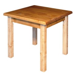 Table carrée 80 x 80 cm