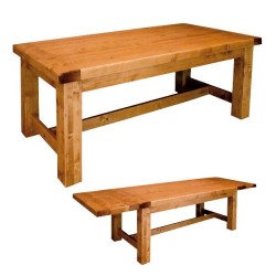 Table de ferme 200 x 100 cm