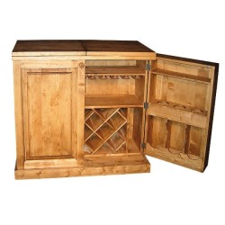 Bar pliant à roulettes